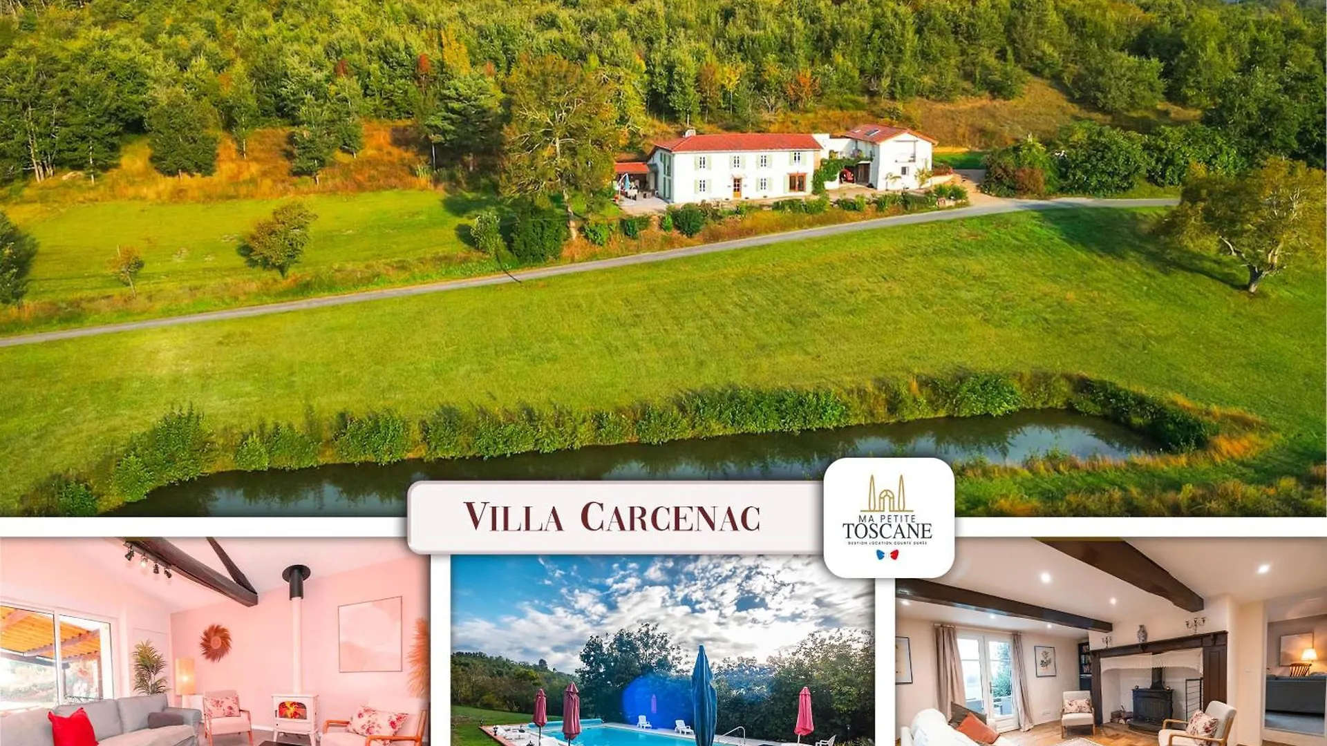 Villa Carcenac - Piscine - Au Coeur De La Nature contacts
